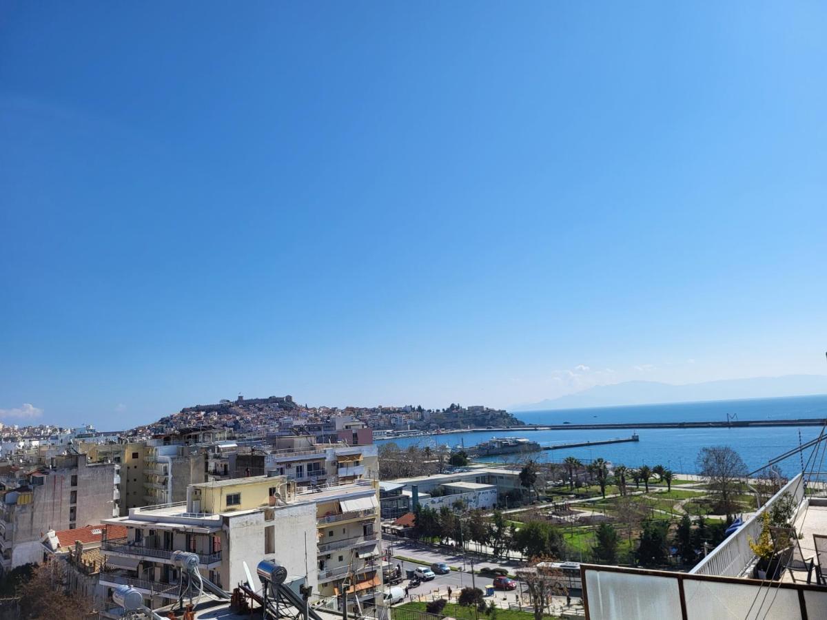 Apartament Roof Garden-Studio Kawala Zewnętrze zdjęcie