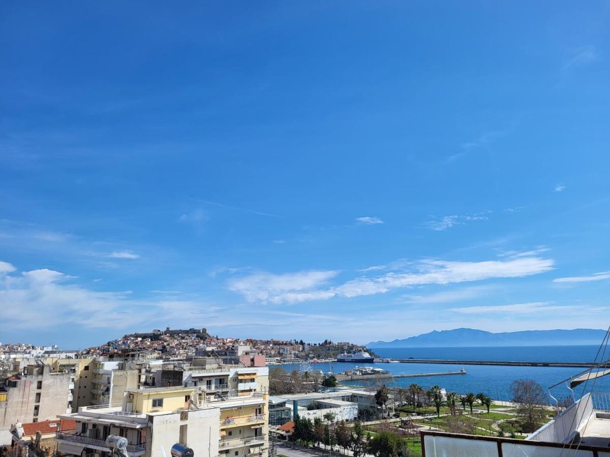 Apartament Roof Garden-Studio Kawala Zewnętrze zdjęcie