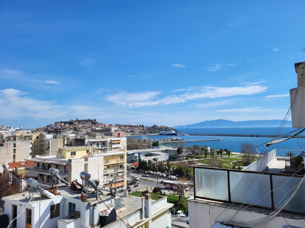 Apartament Roof Garden-Studio Kawala Zewnętrze zdjęcie